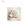 Myszki, sielanka, akwarela, retro, las, natura*Mice, idyll, watercolour, retro, forest, nature*Mäuse, Idylle, Aquarell, Retro, Wald, Natur*Ratones, idilio, acuarela, retro, bosque, naturaleza